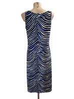 Lizzy en Coco jurk dubbelzijdig M, Maat 38/40 (M), Blauw, Ophalen of Verzenden, Knielengte