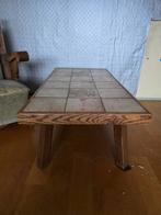 Vintage Salon Tafel met Tegels, Ophalen, 100 tot 150 cm, 50 tot 100 cm, Minder dan 50 cm