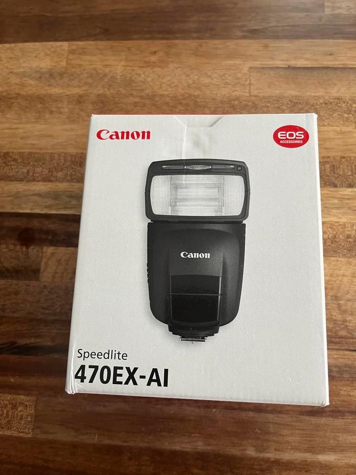 Canon Speedlite semi-pro flitser 470EX-AI, Audio, Tv en Foto, Fotografie | Flitsers, Zo goed als nieuw, Canon, Ophalen of Verzenden