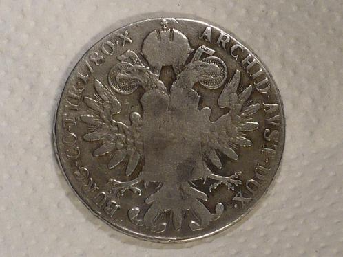 Mooie oude zilveren Thaler 1780, Maria Theresia 27,16 gram, Postzegels en Munten, Munten | Europa | Niet-Euromunten, Losse munt