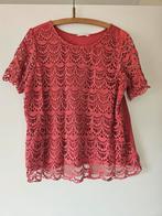 Mooi shirt met kanten voorkant. Revelation. Maat M, Kleding | Dames, Tops, Ophalen of Verzenden, Zo goed als nieuw, Korte mouw