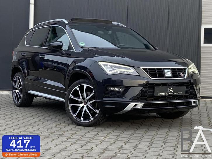 Seat Ateca 1.5 TSI FR Beats|leder|360|pano|carplay|virtual, Auto's, Seat, Bedrijf, Te koop, Ateca, 360° camera, ABS, Adaptive Cruise Control