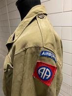 US M43 jas paratrooper  82nd Airborne Division - origineel, Verzamelen, Militaria | Tweede Wereldoorlog, Embleem of Badge, Amerika