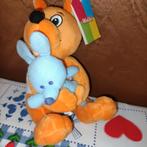 Walibi pretpark  knuffel met blauw knuffeltje 20 cm groot, Kinderen en Baby's, Ophalen of Verzenden