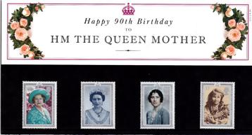 HAPPY 90 TH BIRTHDAY HM THE QUEEN MOTHER