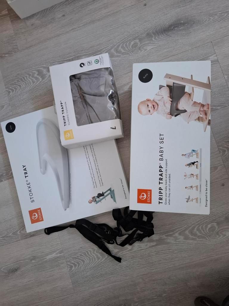 ≥ Stokke Tripp Trapp Set Baby Set, Tray, Kussen — Kinderstoelen