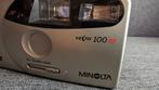 minolta vectis 100 bf, Audio, Tv en Foto, Fotocamera's Analoog, Ophalen of Verzenden, Zo goed als nieuw, Compact, Minolta