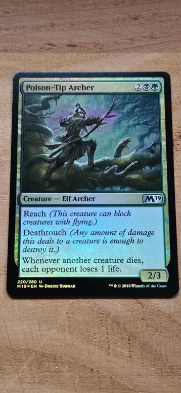 Poison-Tip Archer (foil) beschikbaar voor biedingen