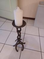 Gietijzeren Kaarsenstandaard met Hoefijzers, Ophalen, Overige materialen
