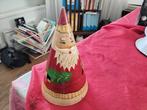 2 houten Kerstmannen appart, Ophalen of Verzenden, Zo goed als nieuw