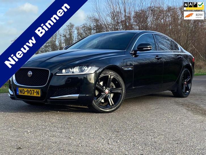 Jaguar XF 2.0 Portfolio Leder-Int NAVI CAMERA 241PK Org-NL C, Auto's, Jaguar, Bedrijf, Te koop, XF, ABS, Achteruitrijcamera, Airbags