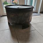 Industriële ton te gebruiken als salontafel, Ophalen, 50 tot 100 cm, Rond, 50 tot 100 cm