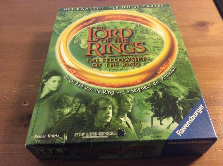 Lord of the Rings, the fellowship of the Ring. Kaartspel, Hobby en Vrije tijd, Gezelschapsspellen | Kaartspellen, Een of twee spelers