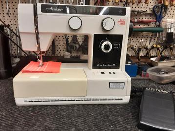 ANKER EXCLUSIVE II NAAIMACHINE MODEL 1550XLE  beschikbaar voor biedingen