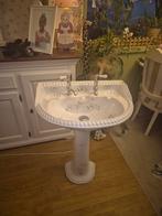 Heritage Wastafel met Zuil - Puntgaaf!, Ophalen, Gebruikt