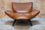IZG staat leren Leolux Panta Rhei verstelbare relaxfauteuil, Huis en Inrichting, Fauteuils, Leolux, Leolux, 125 tot 150 cm, Design