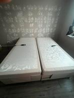 Elektrische boxspring 180x200 (mooie beige kleur), Huis en Inrichting, Beige, 180 cm, Ophalen of Verzenden, Zo goed als nieuw