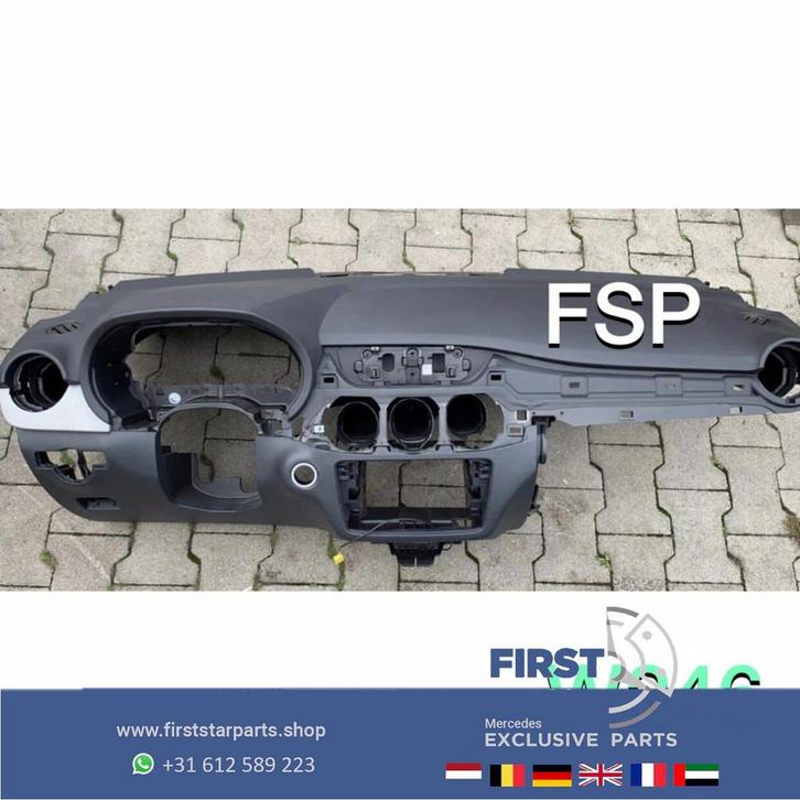 W242 W246 B KLASSE DASHBOARD origineel Mercedes 2012-2018, Auto-onderdelen, Dashboard en Schakelaars, Mercedes-Benz, Gebruikt