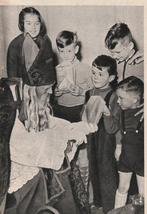 Vintage knipsel 1959 Sinterklaas was hun tekenmodel, Verzenden, 1940 tot 1960, Nederland, Knipsel(s)