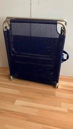 Comfortabel ligbed / strandbed, Ophalen, Zo goed als nieuw, Aluminium, Inklapbaar