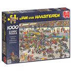 Jan van Haasteren, Motorrace (1000), Hobby en Vrije tijd, Ophalen of Verzenden, 500 t/m 1500 stukjes, Gebruikt, Legpuzzel