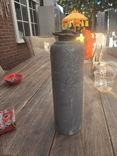 Oude Kruik met Koperen Dop, Antiek en Kunst, Antiek | Overige Antiek, Ophalen of Verzenden