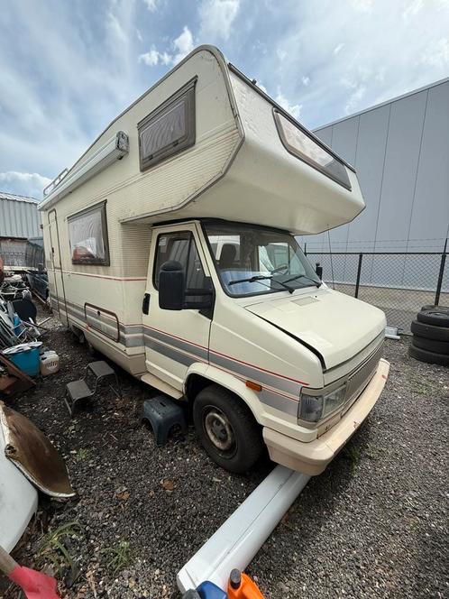 Fiat ducato 2.5D alkoof 1991 OPKNAPPER, Caravans en Kamperen, Campers, Bedrijf, tot en met 5, Alkoof, Fiat, Diesel, Ophalen