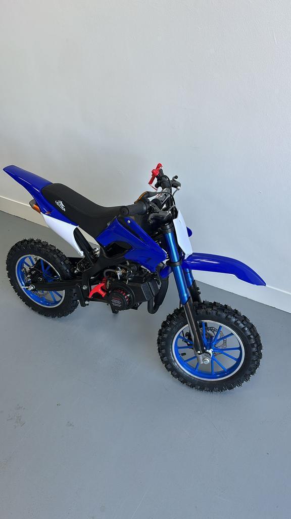 Stijlvolle Crossmotor Voor Kids | Blauw & 50cc, Kinderen en Baby's, Speelgoed | Buiten | Accuvoertuigen, Nieuw, Ophalen of Verzenden