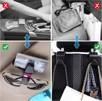 8 X auto organizer clips tassenhouder zonnebril houder pasje, Nieuw, Ophalen of Verzenden, A, A