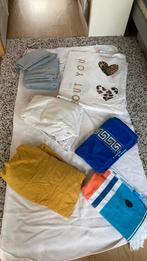 Div. beddengoed en strandlakens / badhanddoeken. €1 p.st., Huis en Inrichting, Slaapkamer | Beddengoed, Ophalen, Gebruikt, Wit
