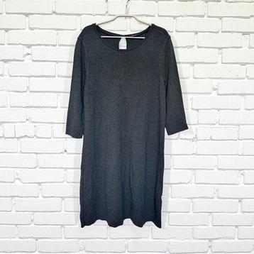 Marc O’Polo Jurk Maat 42 Donkergrijs Midi Basic Keyhole beschikbaar voor biedingen