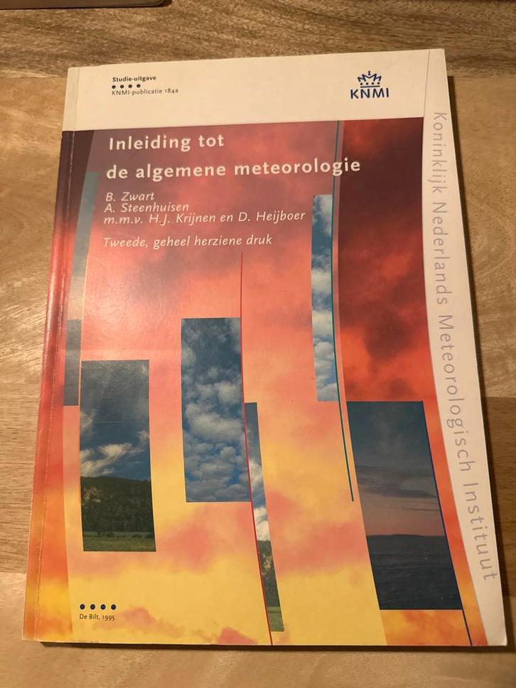 Inleiding tot de algemene meteorologie, Boeken, Studieboeken en Cursussen, Zo goed als nieuw, Niet van toepassing, Beta, Ophalen of Verzenden