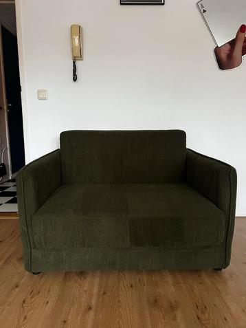 Groene Housecraft Living Loveseat/ slaapbank beschikbaar voor biedingen