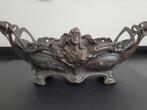 VINTGE FRANSE BRONZEN JUGENDSTIL JARDINIERE ARTDECO STIJL., Ophalen of Verzenden
