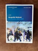 Burgerlijk Wetboek Wetteksten 2023-2024 Loyens & Loeff, Boeken, Loyens & Loeff, Nieuw, Ophalen of Verzenden, WO