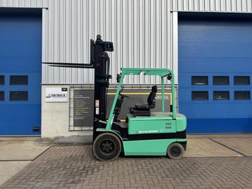 VS-22026 Elektrische triplex heftruck 3ton Mitsubishi FB35K beschikbaar voor biedingen