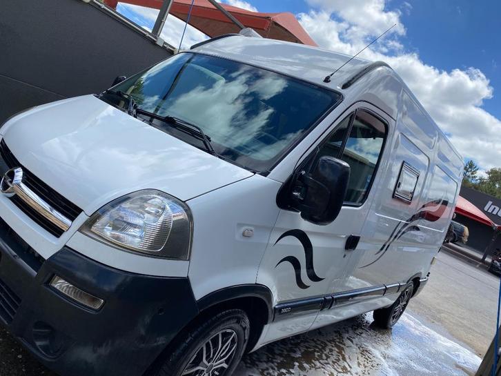 Camperbus Opel Movano, 2010, L2H2, 4 zitplaatsen, Caravans en Kamperen, Campers, Particulier, tot en met 2, Buscamper of Camperbus