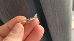 835 zilver gekeurde hanger vliegtuig, Ophalen of Verzenden, Gebruikt, Zilver, Overige voorstellingen