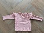 Hema longsleeve zalmkleur maat 86, Kinderen en Baby's, Babykleding | Maat 86, Ophalen of Verzenden, Gebruikt, Meisje, Shirtje of Longsleeve
