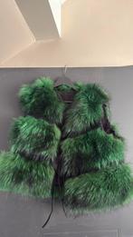 Groene bont body warmer, Ophalen of Verzenden, Zo goed als nieuw, Groen