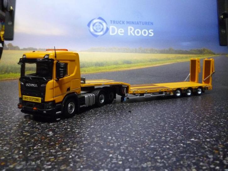 Scania XT  met Nooteboom trailer, Hobby en Vrije tijd, Modelauto's | 1:50, Nieuw, Bus of Vrachtwagen, Overige merken, Verzenden