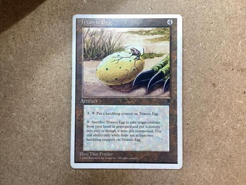 1x Triassic Egg (Good), Hobby en Vrije tijd, Verzamelkaartspellen | Magic the Gathering, Gebruikt, Losse kaart, Ophalen of Verzenden