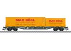 M:ARKLIN 47161: containerwagen Sgns van MDF Rail, Hobby en Vrije tijd, Wisselstroom, Ophalen of Verzenden, Märklin, Nieuw