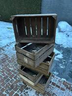 Oude houten fruitkistjes, Ophalen of Verzenden, Gebruikt, Overige houtsoorten, Minder dan 50 cm