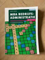 MBA Bedrijfsadministratie Uitwerkingenboek 3e druk, Boeken, Ophalen of Verzenden, Gamma, Zo goed als nieuw, HBO