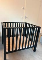 Europe Baby casper box mat zwart, Ophalen, Gebruikt, Vierkant, In hoogte verstelbaar