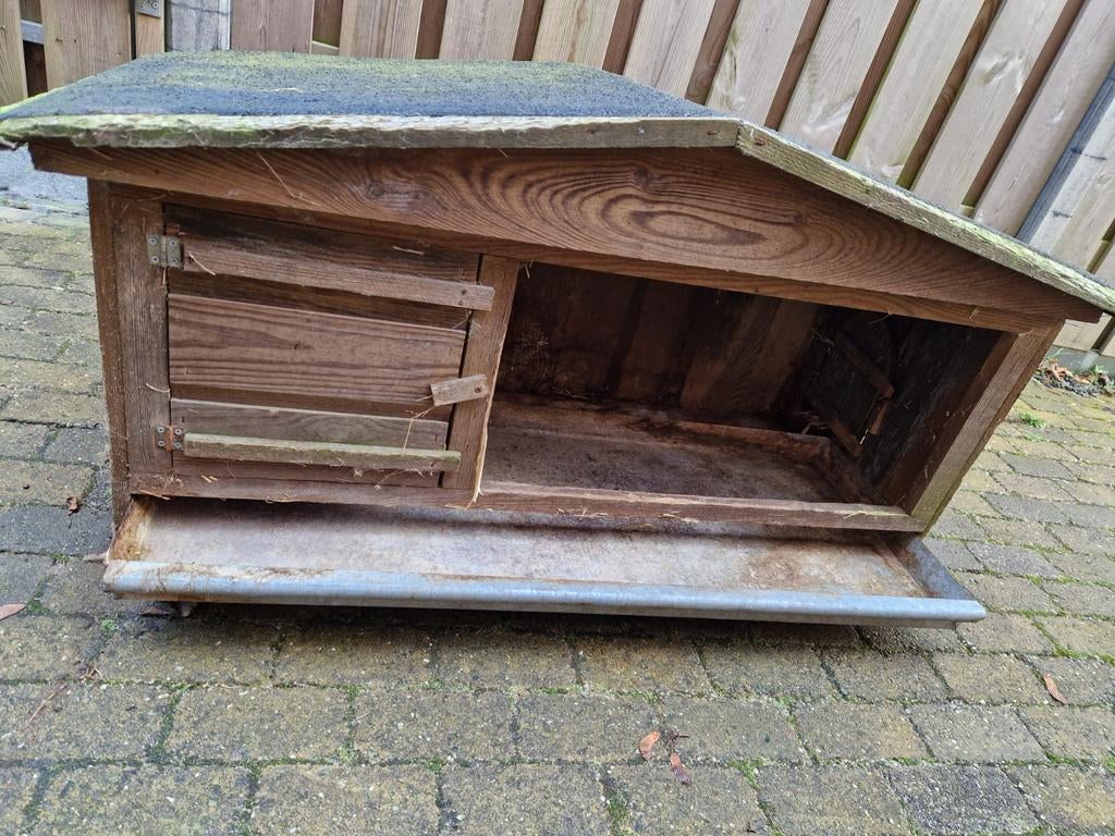 Mooie konijnen ren en nachthok., Dieren en Toebehoren, Ophalen of Verzenden, 110 cm of meer, 100 cm of meer