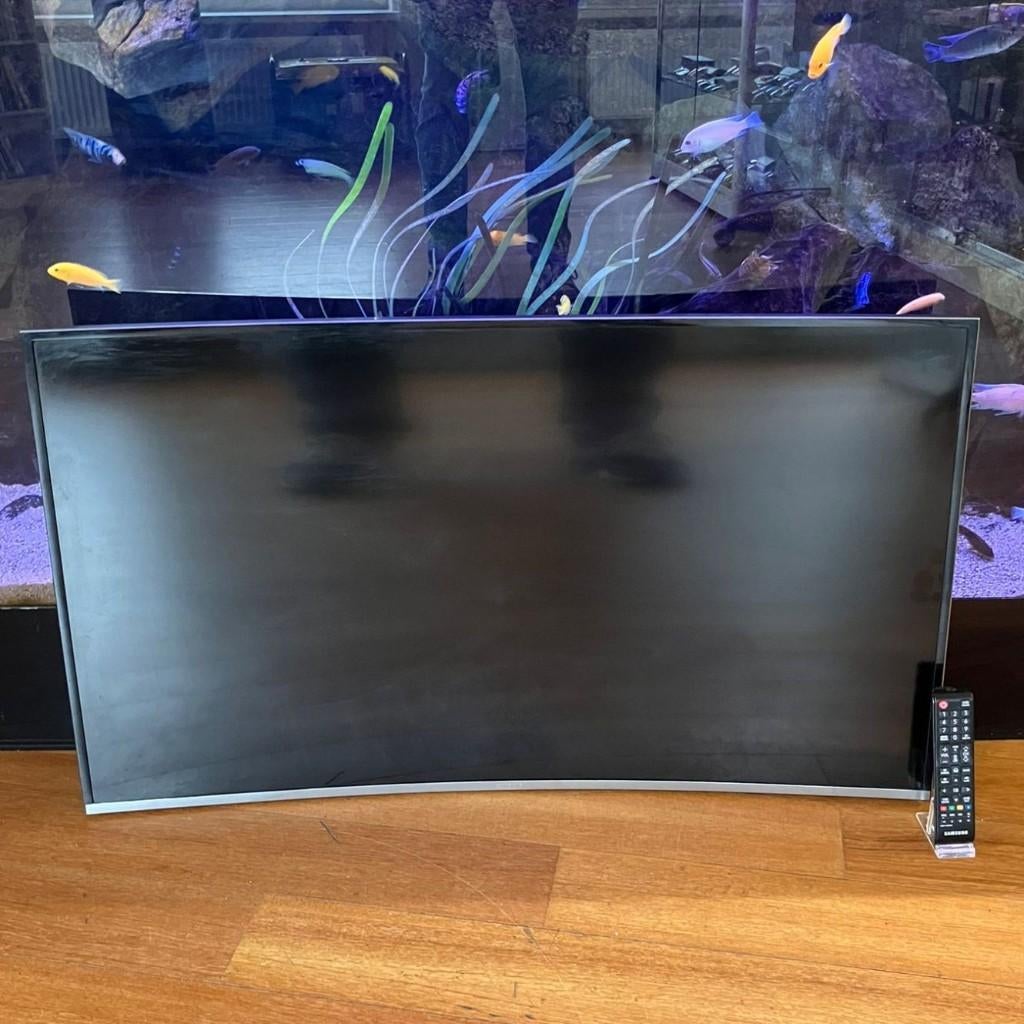 Samsung UE43KU6500 43inch Curved UHD Smart TV + AB Exc. Voet, Ophalen, Gebruikt