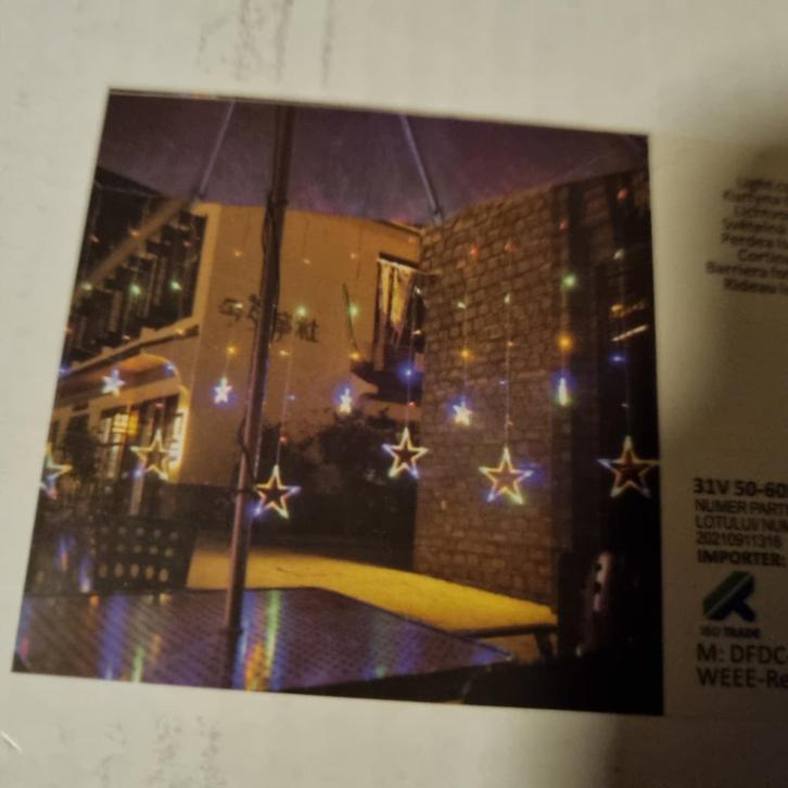 Kerstverlichting kerstgordijn, Diversen, Kerst, Nieuw, Ophalen