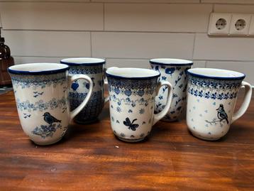 Bunzlau Mokken - Nieuw - 450/500 ml beschikbaar voor biedingen